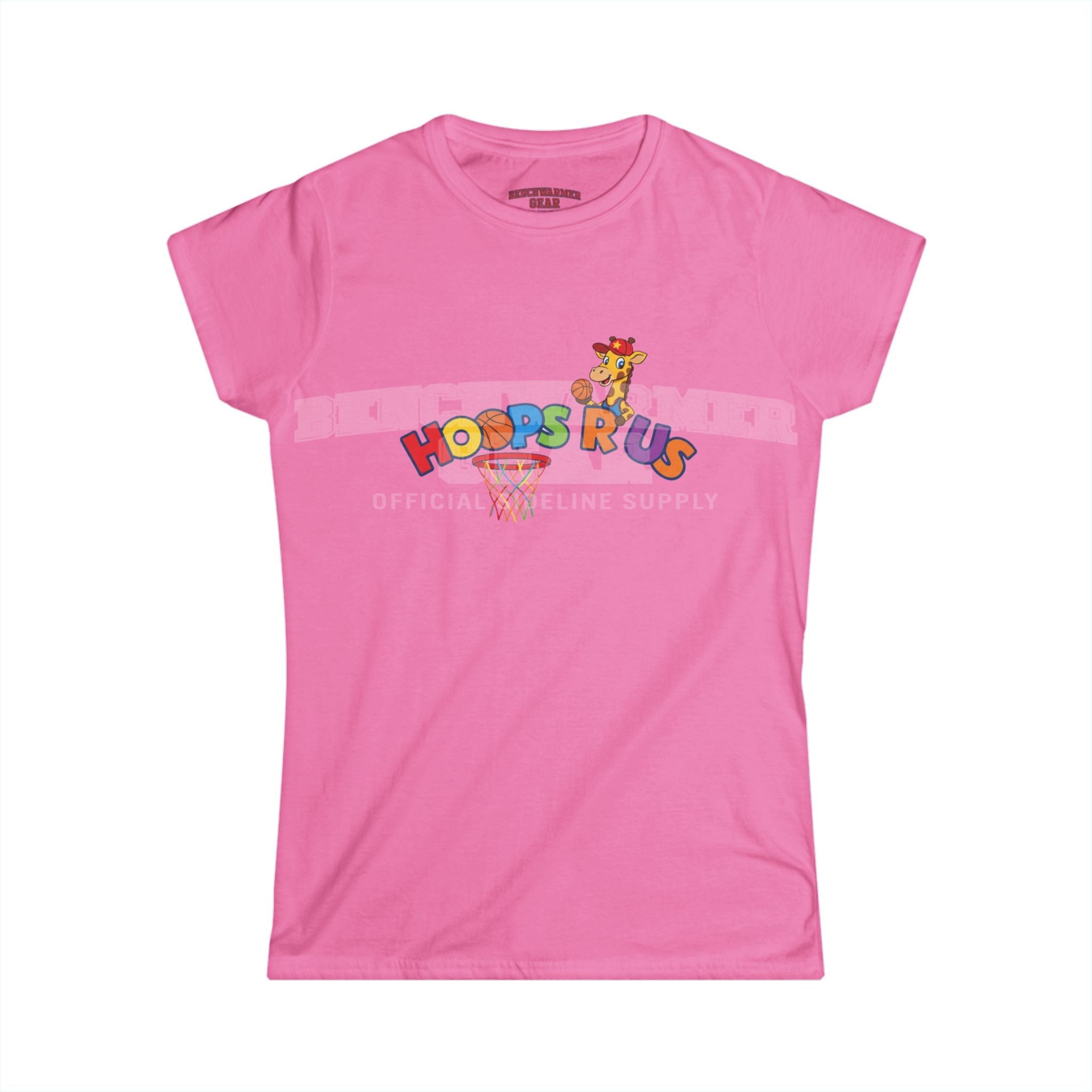 Women's Hoops R US short sleeve shirt.