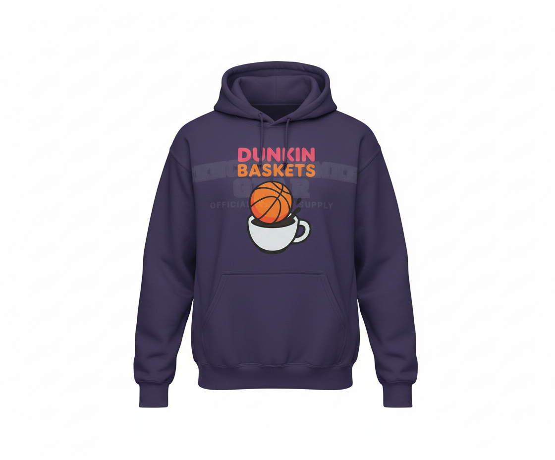 Women's Dunkin Baskets Hoodie.